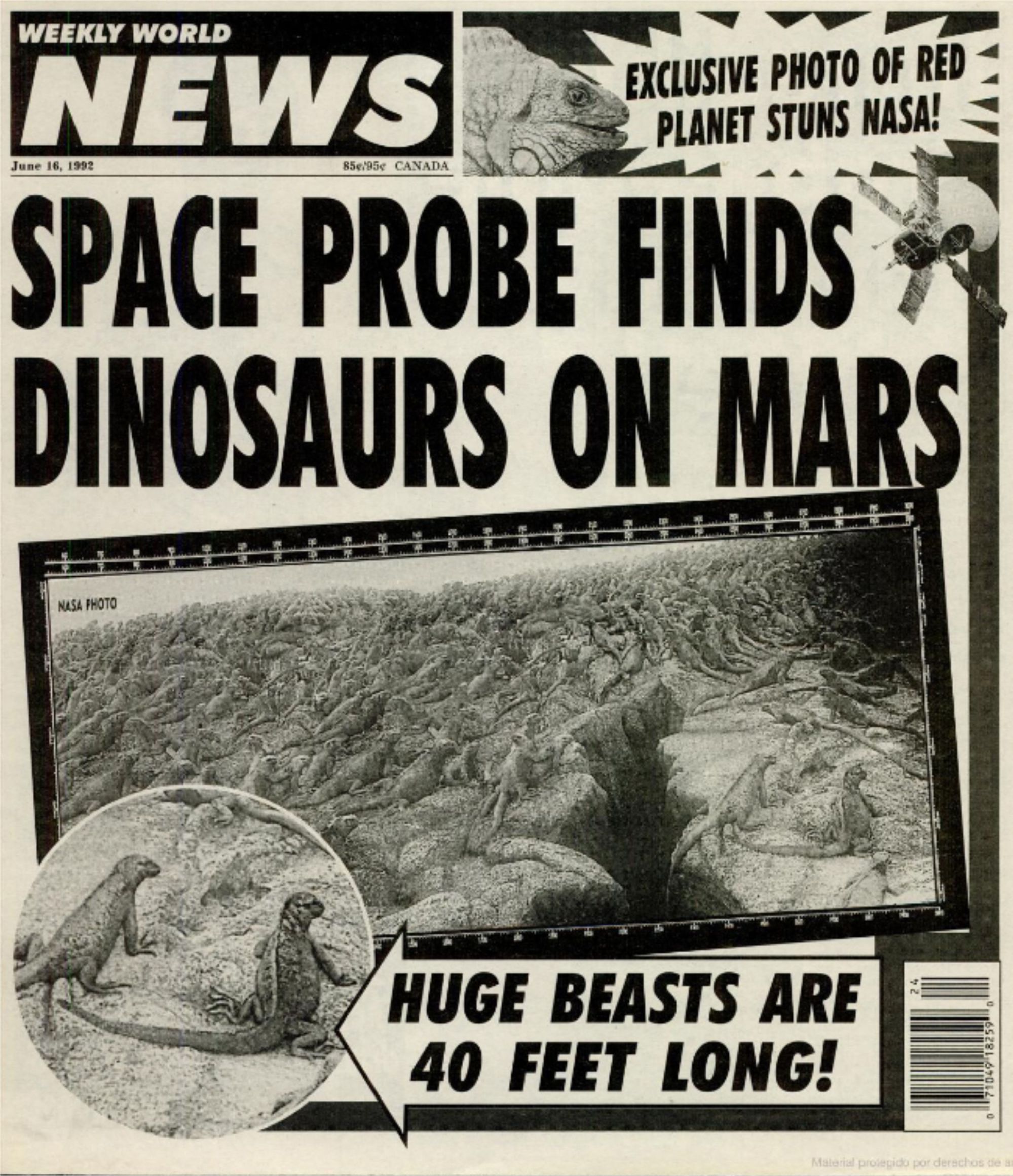 Dinosaurs in Mars