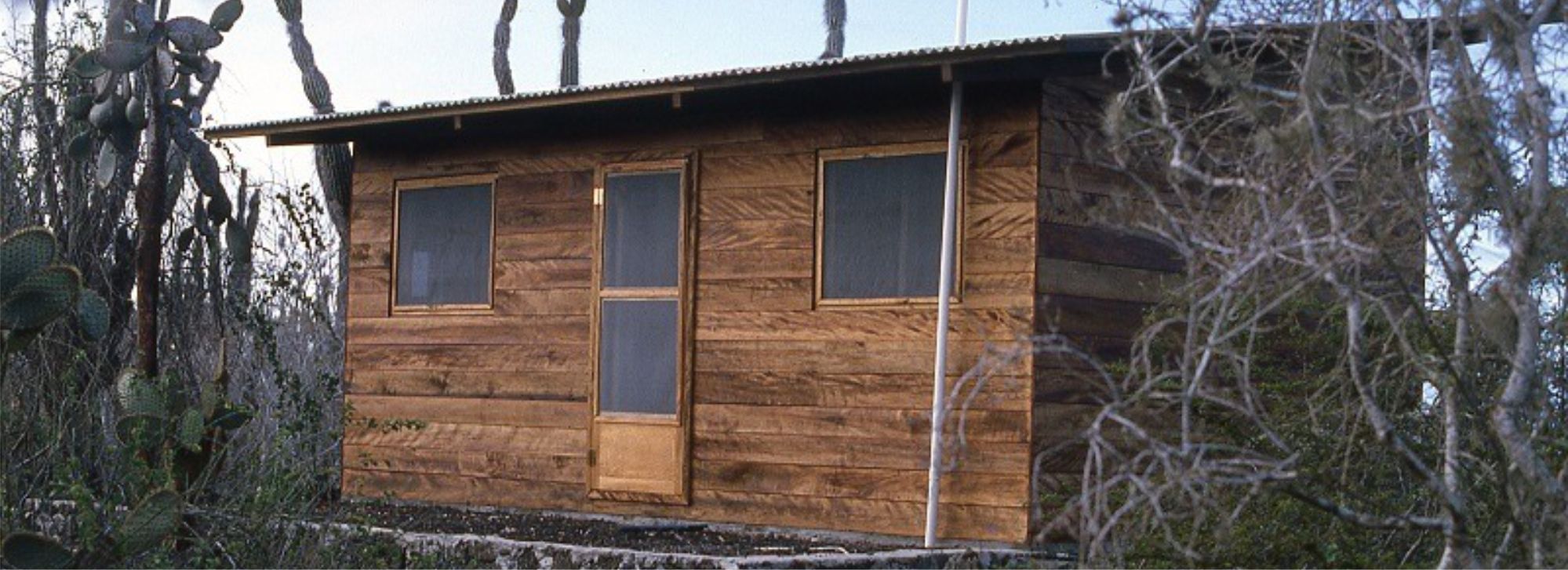 The seismograph's cabin